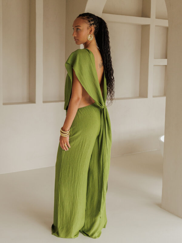 BON KINI - THE PISTACHO JUMSPUIT - GROEN