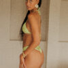 BON KINI - THE LAMUNCHI BIKINI TOP (zonder touwtjes) - LICHT GROEN