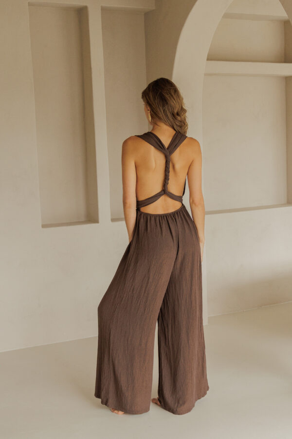 BON KINI - THE ESPRESSO JUMSPUIT - BRUIN