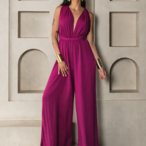 BON KINI - THE FUCHSIA JUMPSUIT - FUCHSIA
